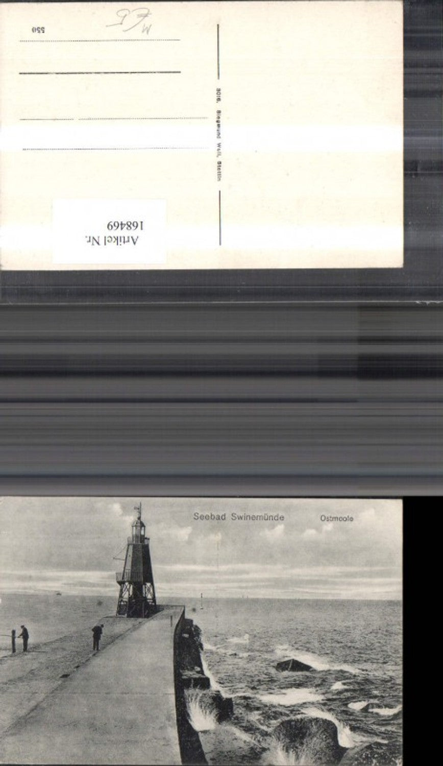 168469,Seebad Swinemünde Swinoujscie Ostmoole Leuchtturm Personen