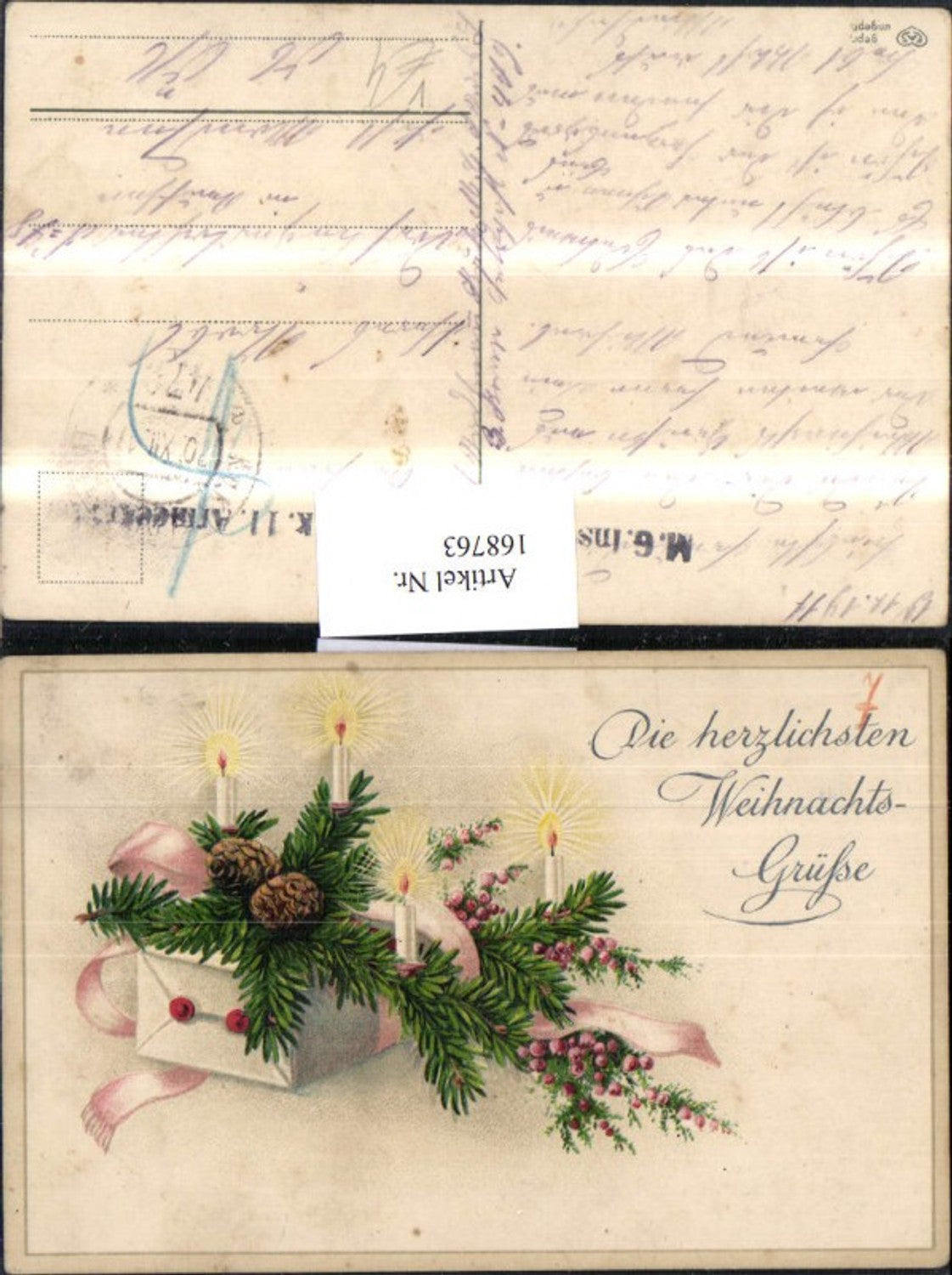 168763,Weihnachten Tannenzweige Tannenzapfen Blumen Kerzen Schleife pub EAS