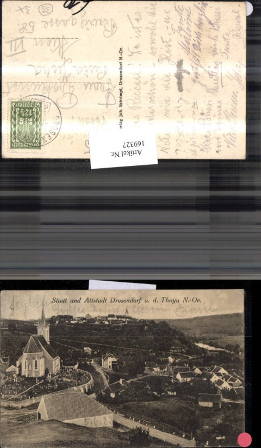 169327,Stadt und Altstadt Drosendorf a.d. Thaya Totale