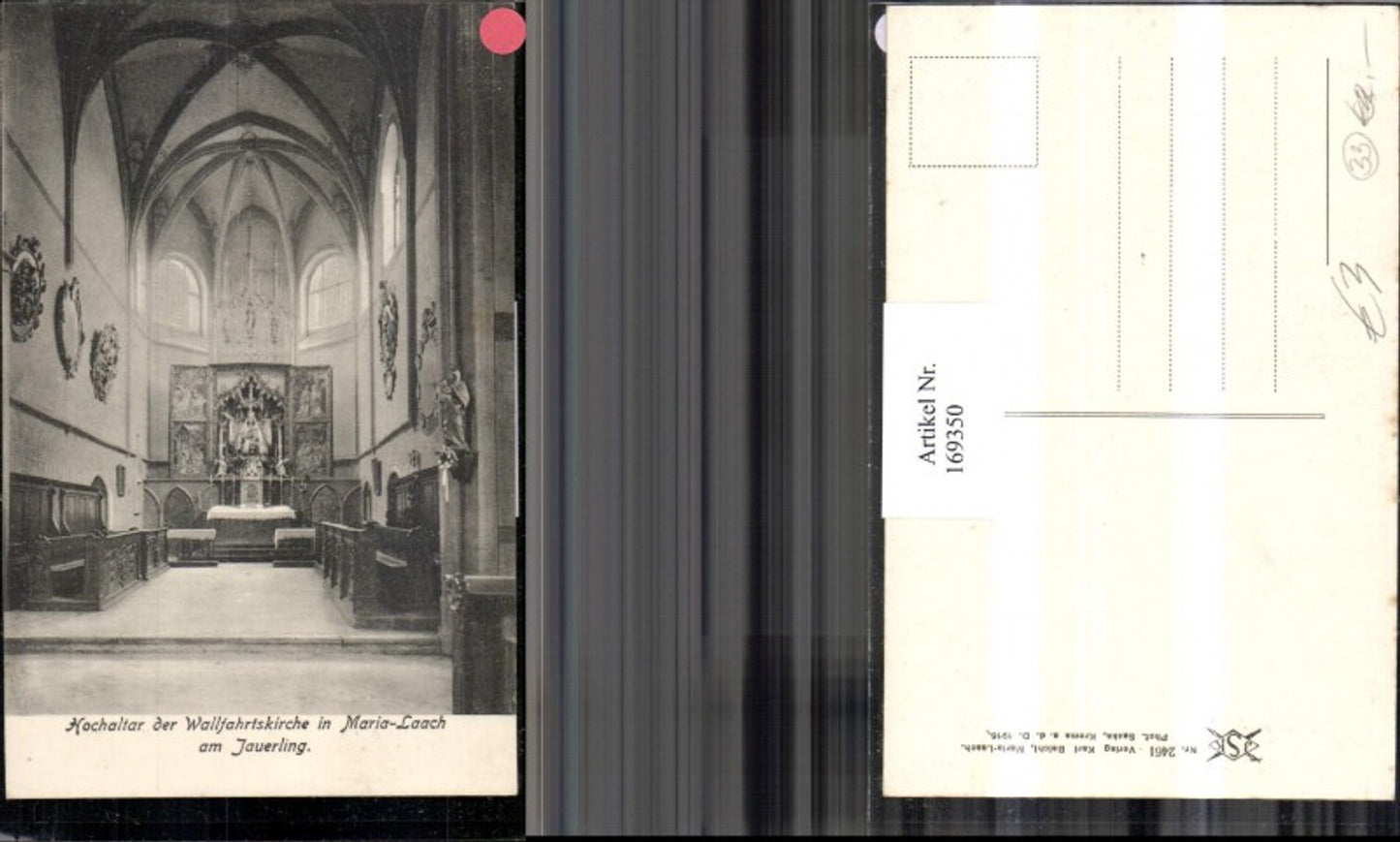 169350,Maira-Laach am Jauerling Hochaltar der Wallfahrtskirche