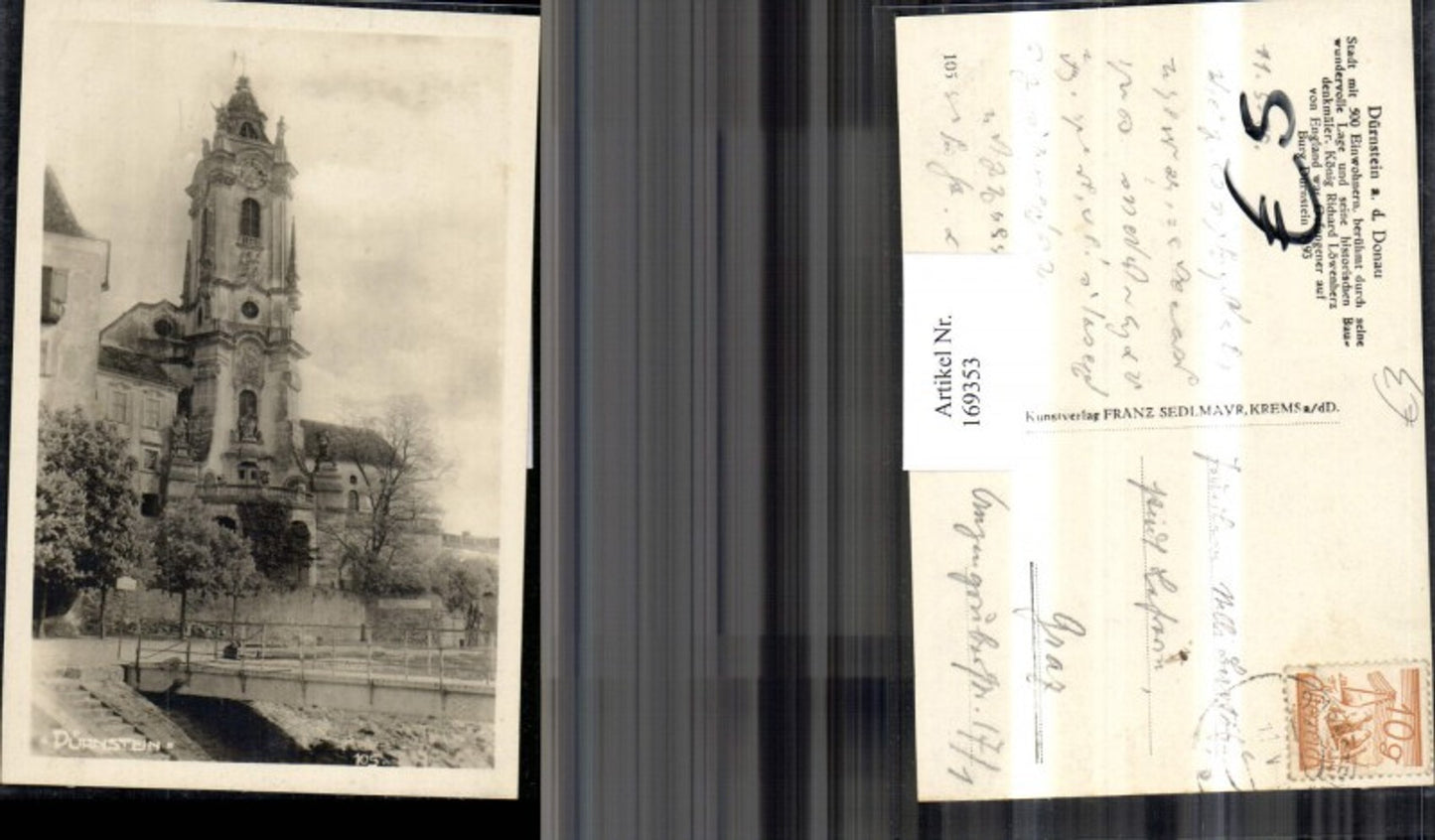 169353,Dürnstein a. d. Donau Wachau Kirche