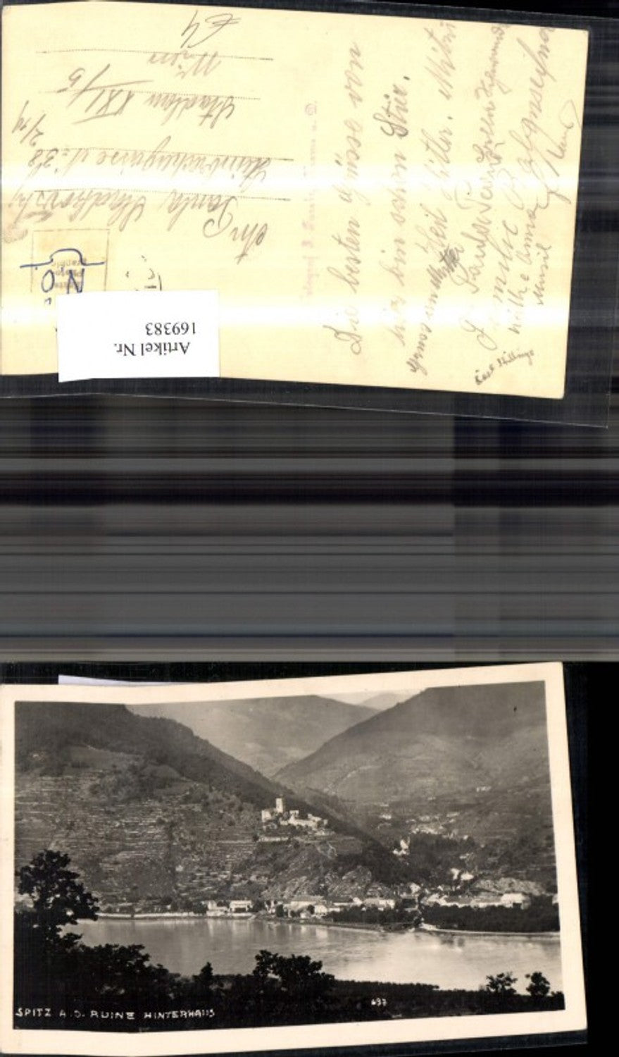 169383,Spitz a. d. Donau Ruine Hinterhaus