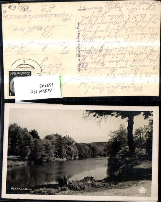 169393,Plank a. Kamp Ansicht Fluss