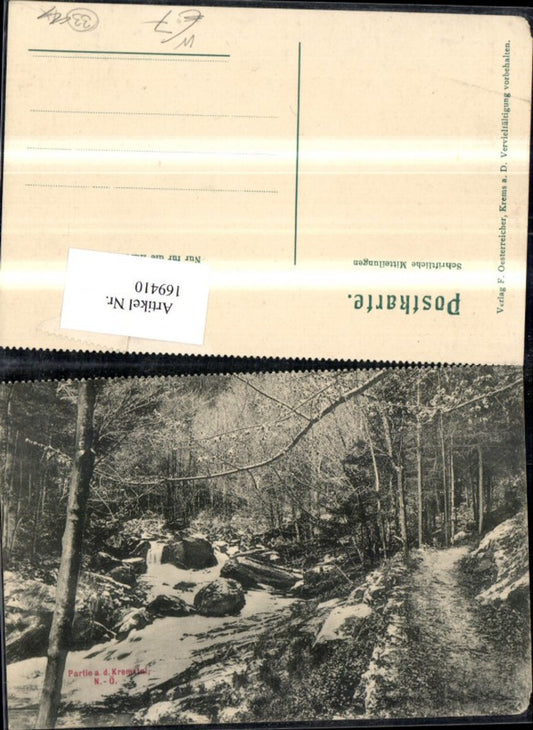 169410,Partie a. d. Kremstal Krems a. d. Donau Bach Wald