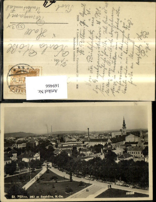 169466,St Pölten Ansicht 1931