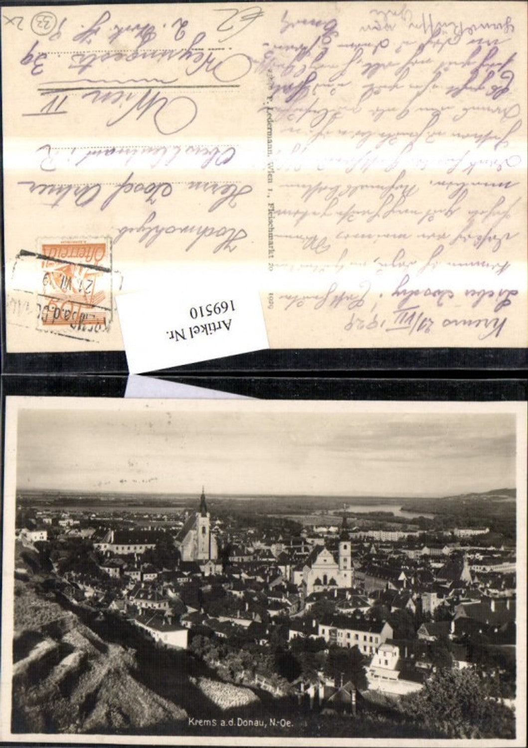169510,Krems a. d. Donau Totale 1929
