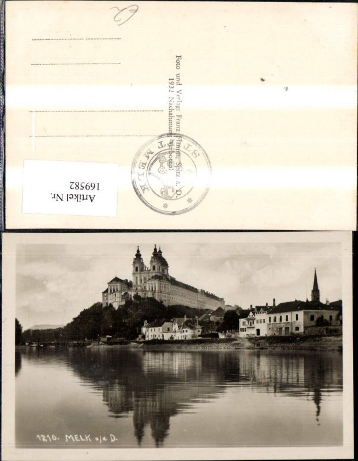 169582,Melk a. d. Donau m. Stift Kloster Abtei