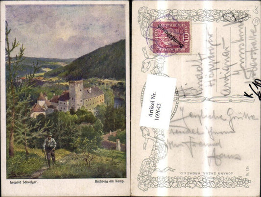169643,Buchberg a. Kamp Künstler Ak sign Leopold Schweiger