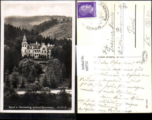 169712,Spital a. Semmering Schloss Sommerau