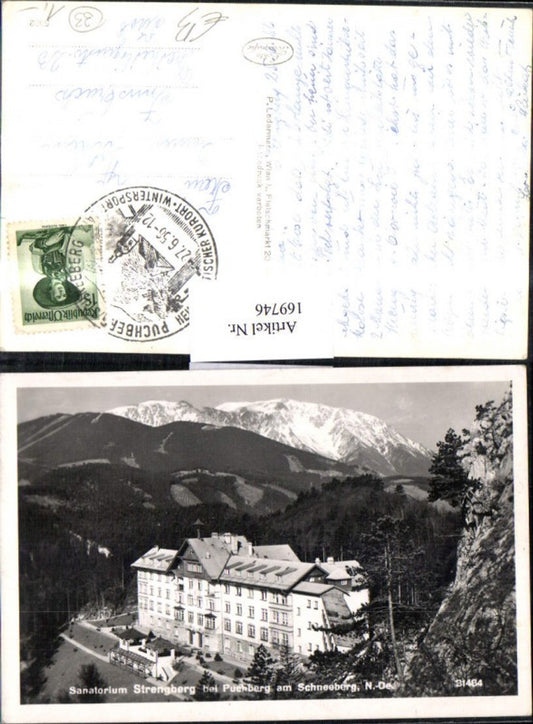 169746,Strengberg b. Puchberg am Schneeberg Sanatorium
