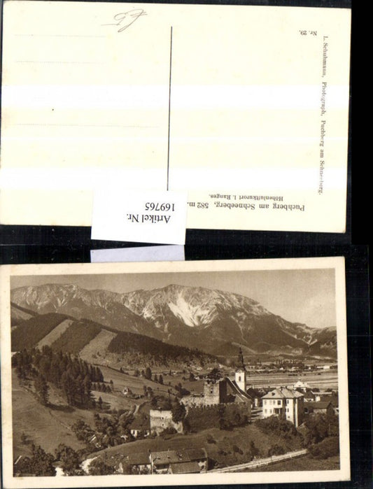 169765,Puchberg am Schneeberg Totale Höhenluftkurort