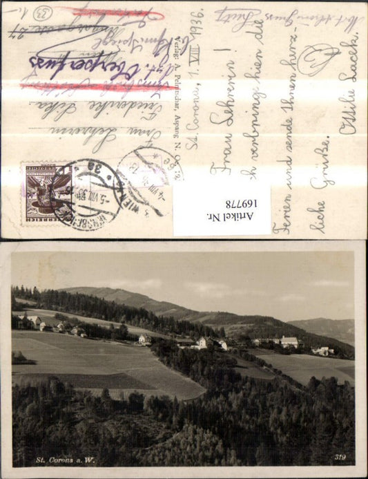 169778,St. Corona am Wechsel Ortsansicht
