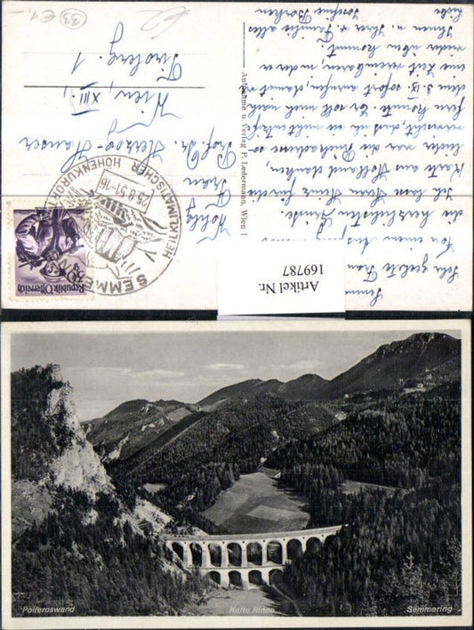 169787,Semmering Polleroswand Kalte Rinne