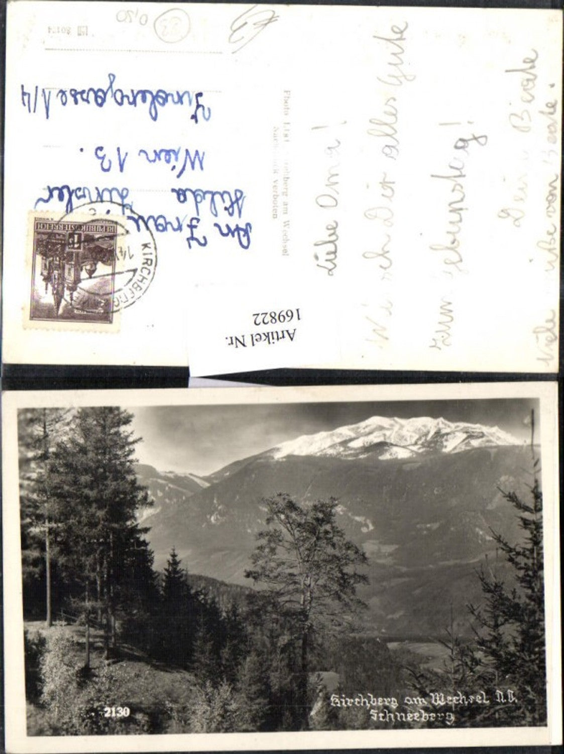 169822,Kirchberg am Wechsel Schneeberg