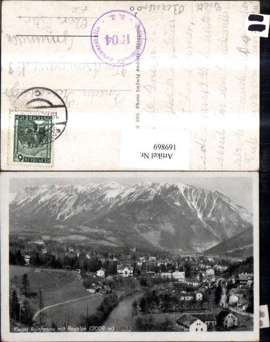 169869,Kurort Reichenau m. Raxalpe Totale