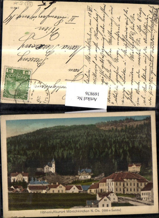 169876,Mönichkirchen Ortsansicht