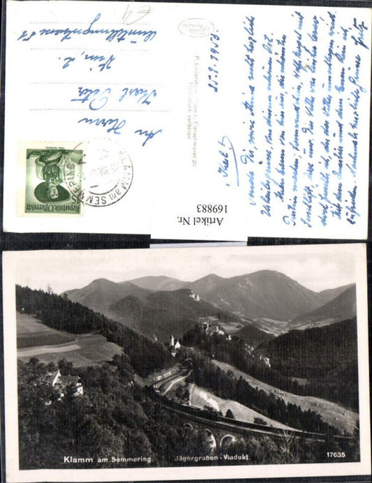 169883,Klamm am Semmering Jägergraben Viadukt