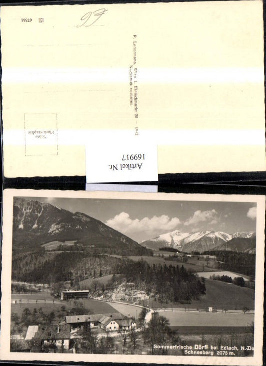169917,Dörfl b. Edlach Schneeberg