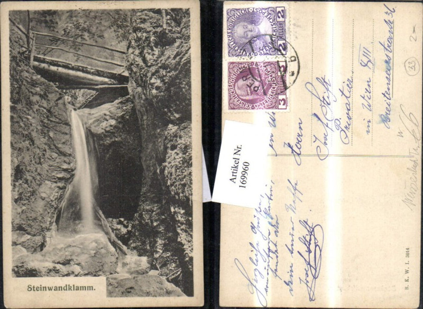 169960,Weissenbach an der Triesting Steinwandklamm