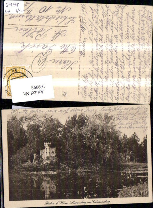 169998,Baden b. Wien Linnenburg a. Calvarienberg 1929