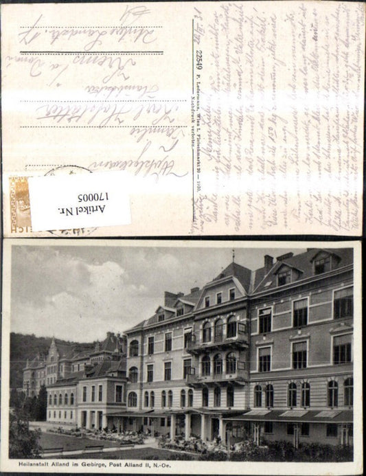 170005,Alland b. Baden Heilanstalt 1931