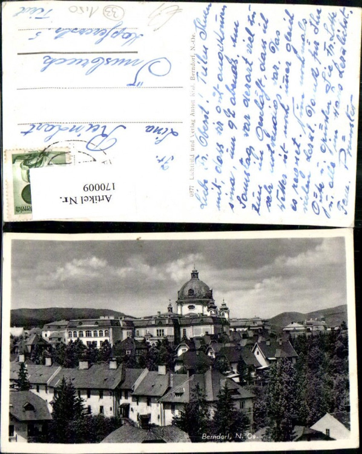 170009,Berndorf Ansicht 1953