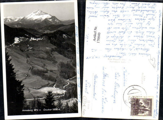 170040,Annaberg m. Ötscher 1958