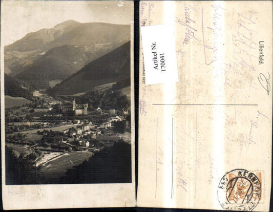 170041,Lilienfeld Foto Ak Totale 1927
