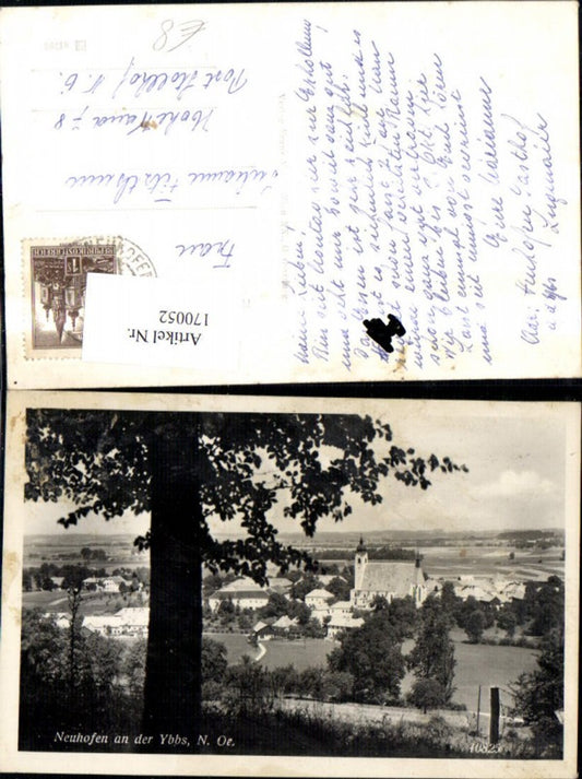 170052,Neuhofen a. d. Ybbs Ansicht m. Baum
