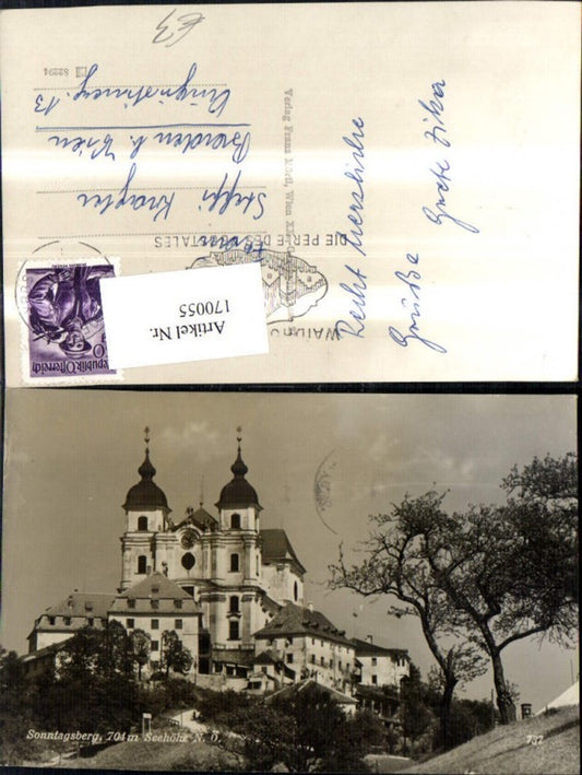 170055,Sonntagsberg Kirche b. Rosenau