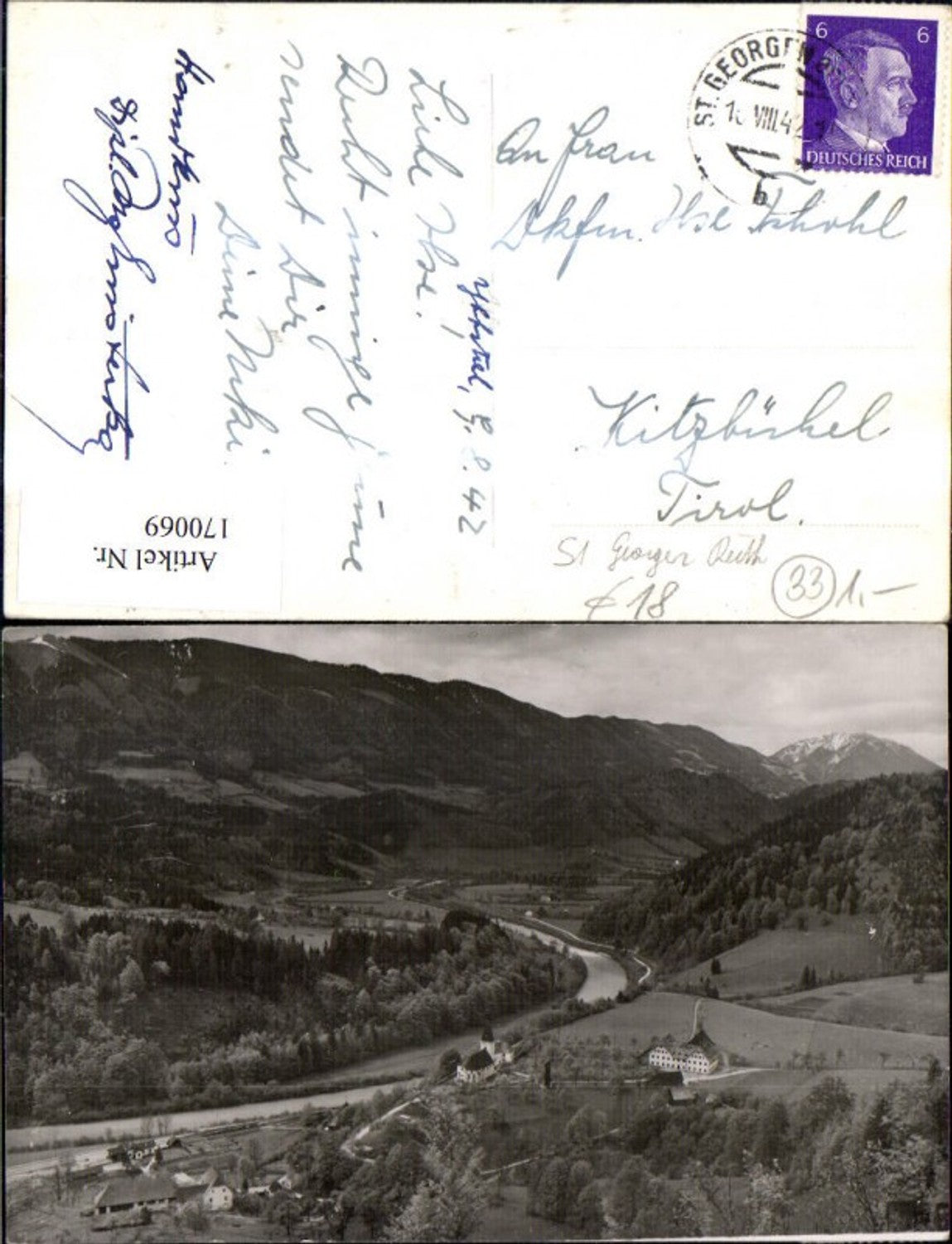 170069,St Georgen a. Reith Totale  1942