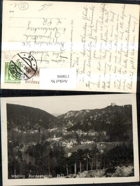 170094,Mödling Vorderbrühl 1932