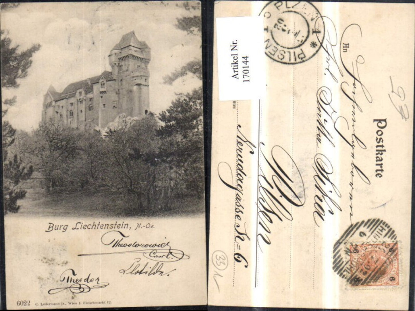 170144,Burg Liechtenstein 1902
