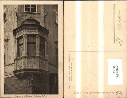 170154,Krems a. d. Donau Rathaus Erker