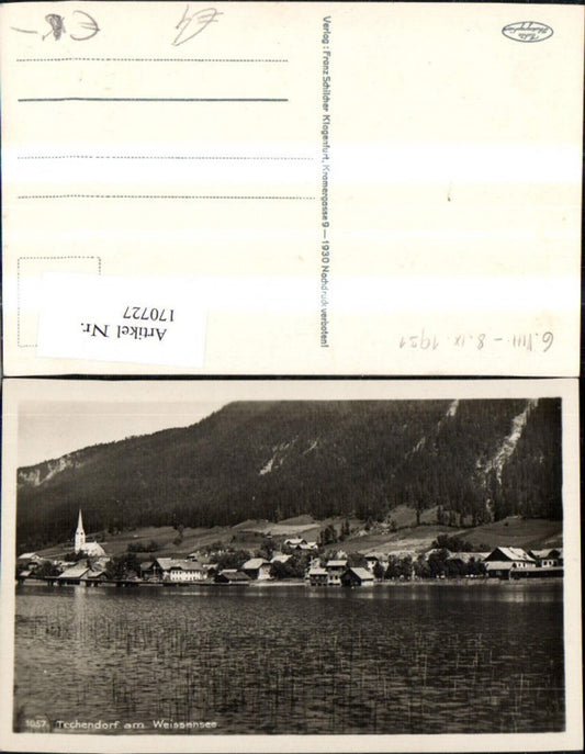 170727,Techendorf a. Weissensee 1931