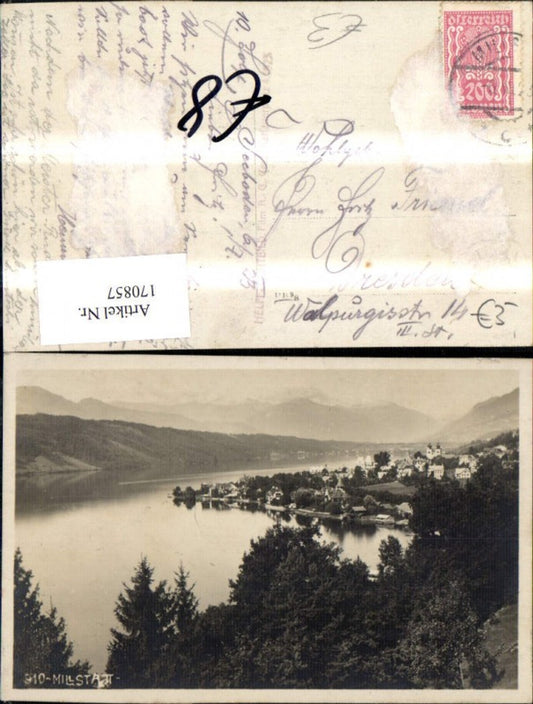 170857,Millstatt Millstättersee 1923