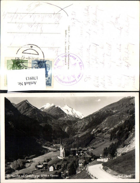 170913,Heiligenblut m. Großglockner Ortsansicht