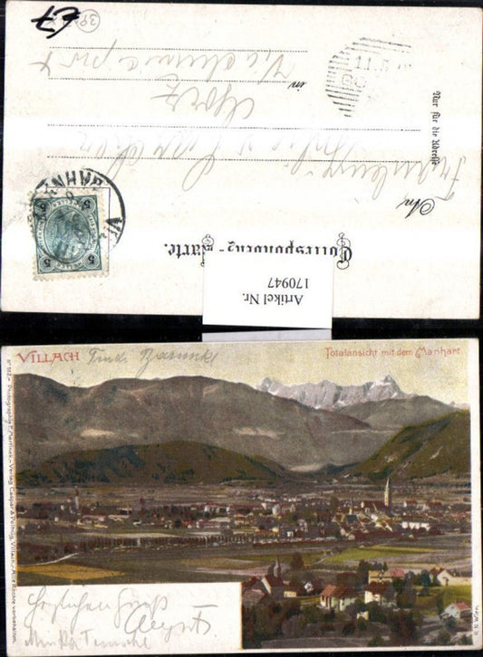 170947,Villach Totale m. d. Manhart