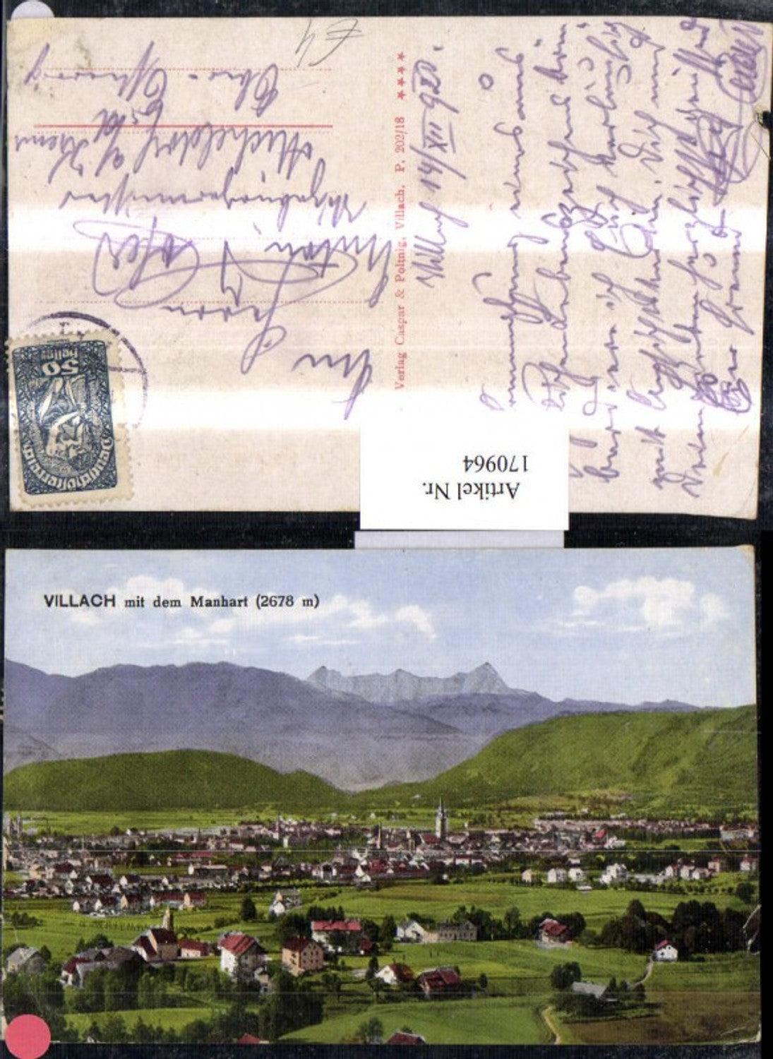 170964,Villach Totale m. d. Manhart