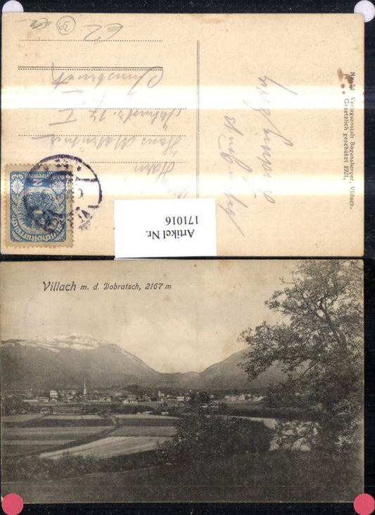 171016,Villach m. d. Dobratsch Totale