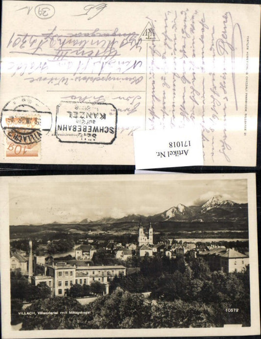 171018,Villach Villenviertel m. Mittagskogel
