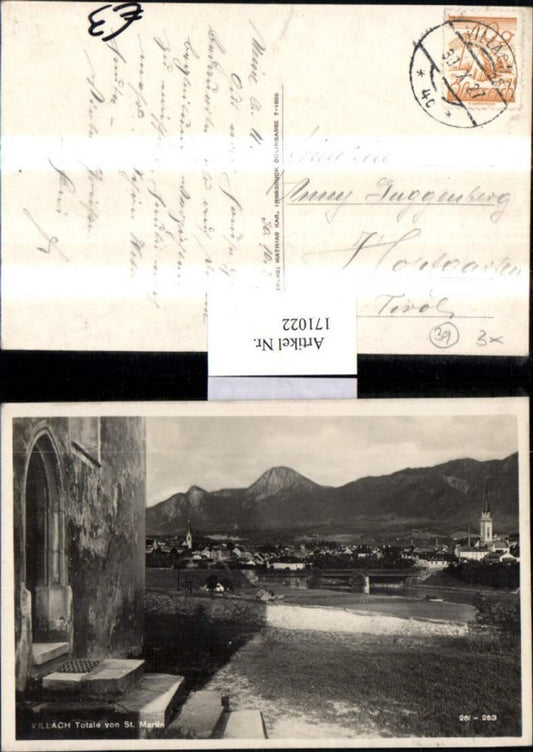 171022,Villach Totale von St. Martin