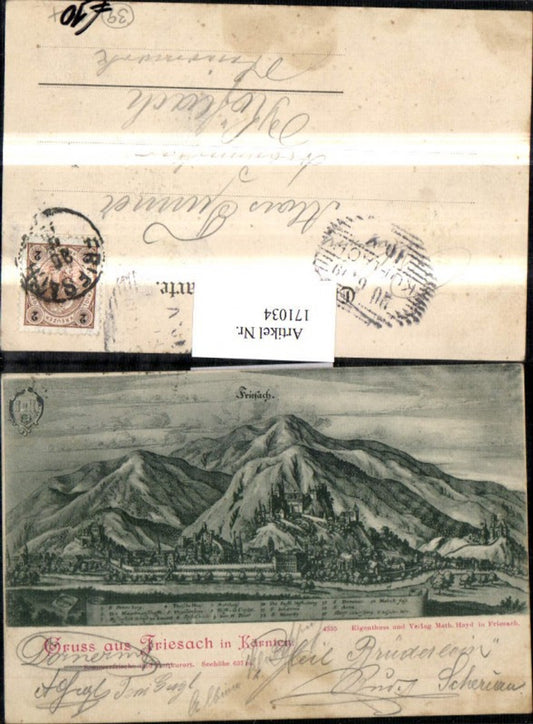 171034,Gruß aus Friesach Totale