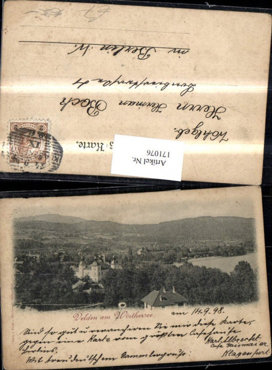 171076,Velden a. Wörthersee Ortsansicht