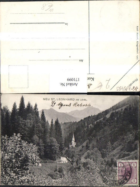 171099,St Leonhard am Loibl Weg Kirche