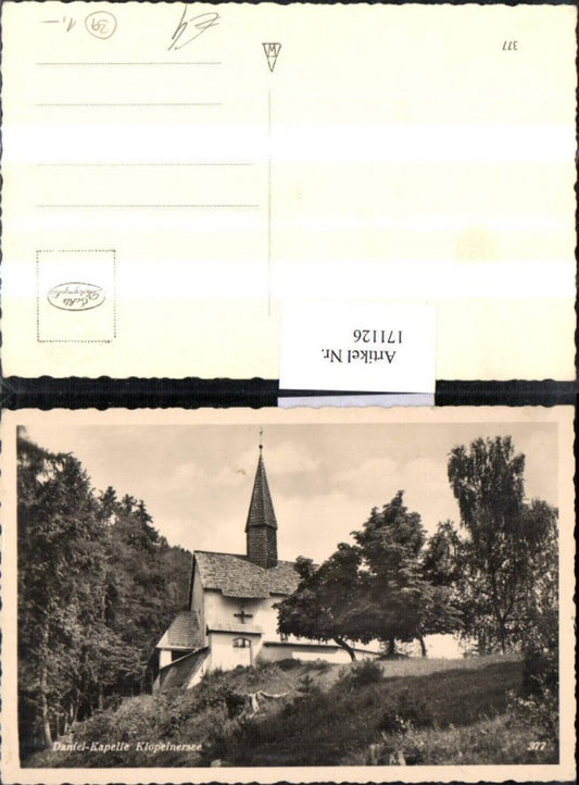 171126,St Kanzian Daniel Kapelle Klopeinersee