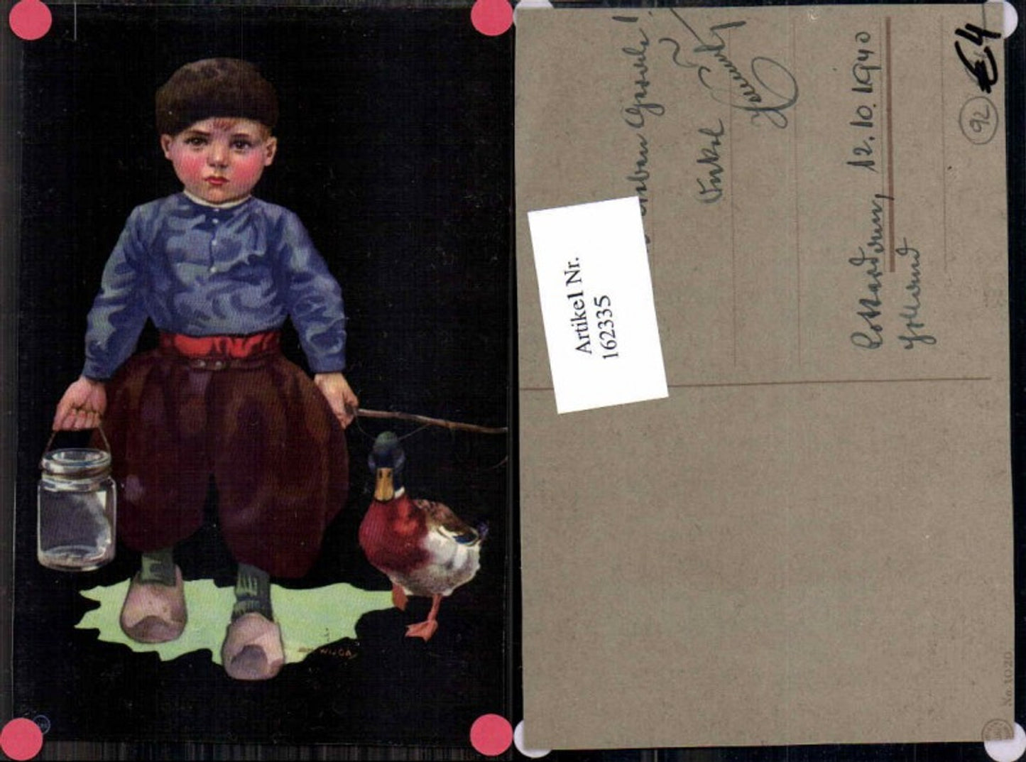 162335,Junge Ente Tracht Holländische Tracht Jan Wijga