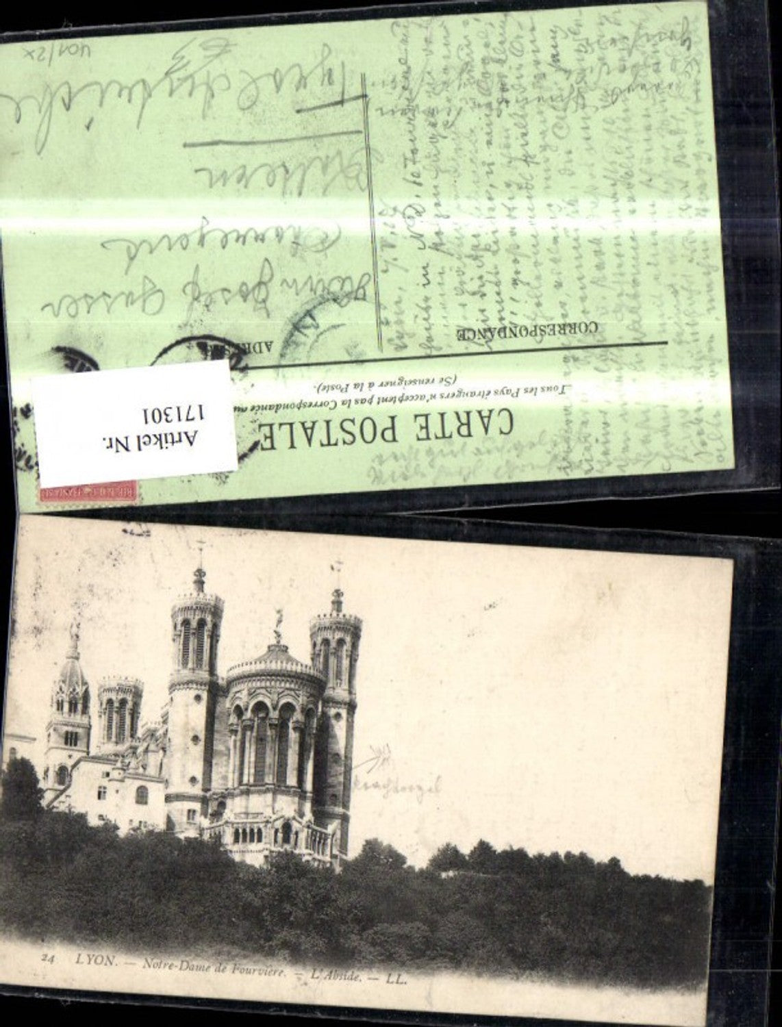 171301,Lyon Notre Dame de Fourviere L Abside Kirche Kathedrale