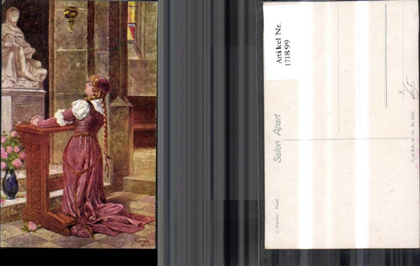 171899,Künstler Ak Faust sign J. Kränzle