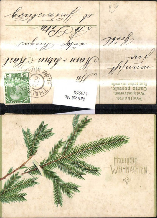 175958, Christmas fir branches fir branch